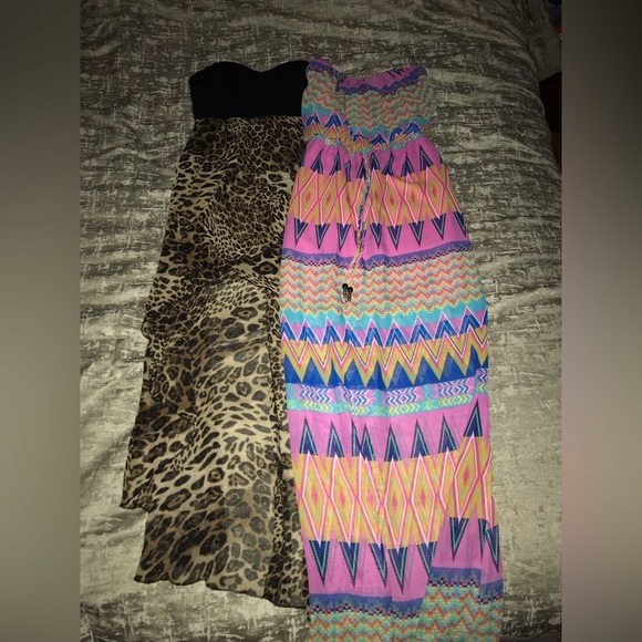 Strapless Maxi Dress - Picture 1 of 4